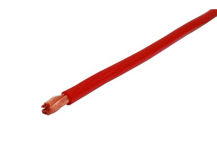 Napájecí kabel - rudý 20 mm2