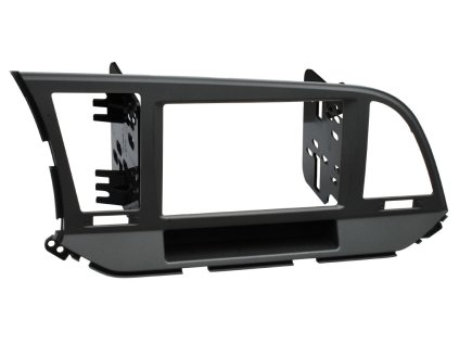 Rámeček autorádia 2DIN do Hyundai Elantra - AC facelift / černý matný