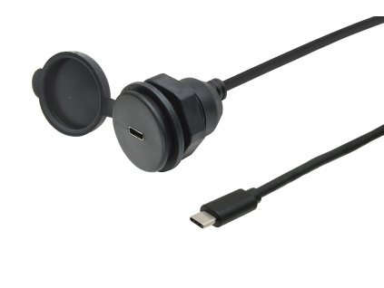 USB-C zásuvka s kabelem