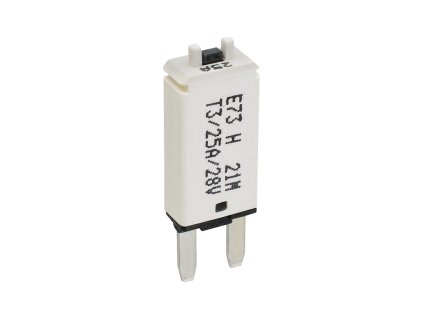 Mini nožová pojistka 25A - reset