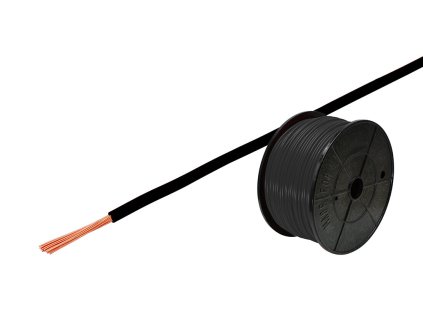 Autokabel FLRY-B / 0,5 mm - černý