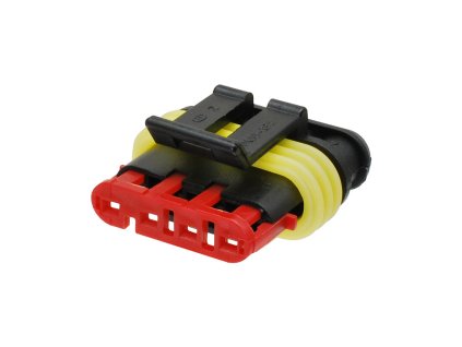 Izolační kryt SUPERSEAL - samec / 4-kontakty