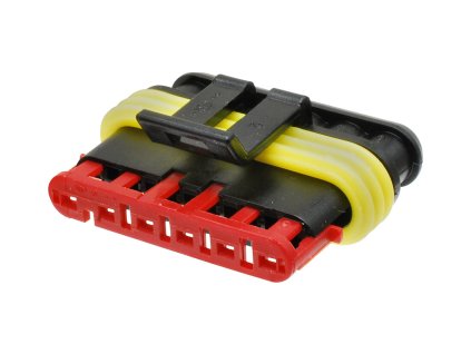 Izolační kryt SUPERSEAL - samec / 6-kontaktů