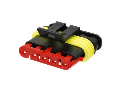 Izolační kryt SUPERSEAL - samec / 5-kontaktů