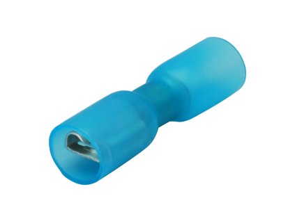 Izolovaný Faston konektor 6,3 mm pro kabel 1,5-2,5 mm - smršť. izolace