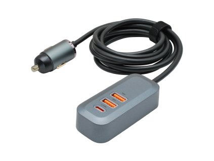 CL nabíječka 2x USB-A + 2x USB-C / 100 W