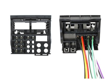 OEM kabely autoradii Citroen Peugeot Fakra detail konektoru