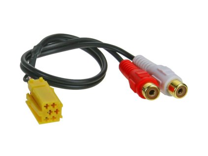 AUX vstup pro autorádia Fiat - Cinch