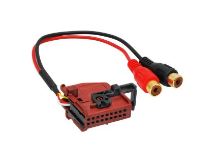AUX audio vstup pro navigace Seat RNS2 / MFD2 - Cinch
