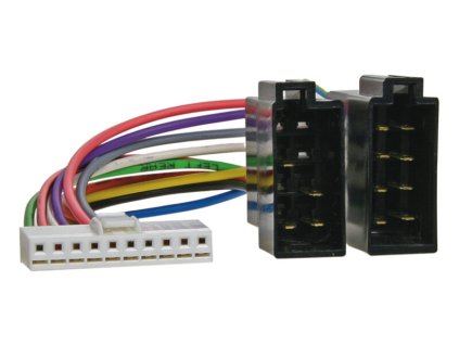 ISO kabely autorádia Kenwood KRC- / 10-pinů