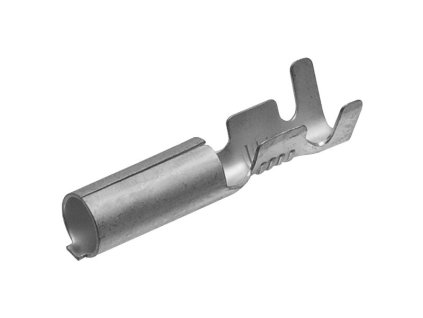 Konektor kruhová dutinka Ø 4mm - pocínovaná mosaz