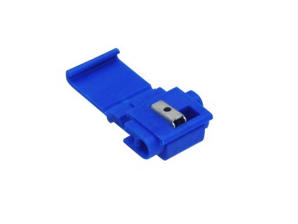 Rychlospojka dvounožová pro vodiče 1,5-2,5 mm - modrá