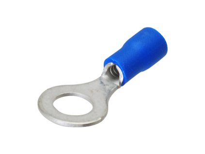 Kabelové oko Ø 6,5 mm izolované - modré