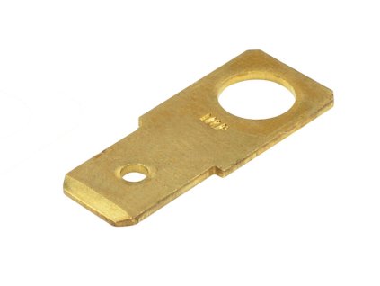 Nýtovací konektor 6,3mm - rovný - 5 000 ks