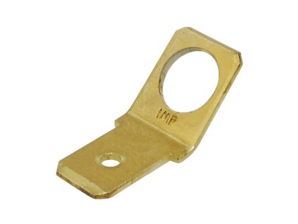 Nýtovací konektor 6,3mm - 45° - 5 000 ks