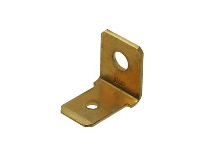 Nýtovací konektor 6,3mm / 90° / 3,2mm - 5 000 ks