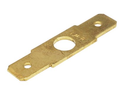 Nýtovací konektor 6,3mm - dvojitý rovný - 5 000 ks