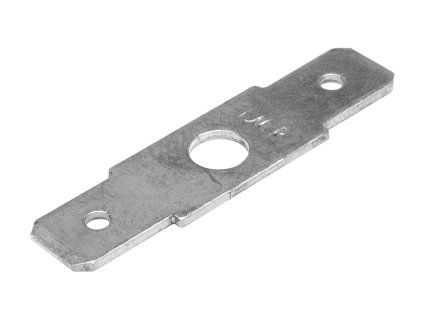 Nýtovací konektor 6,3mm - dvojitý rovný - 5 000 ks