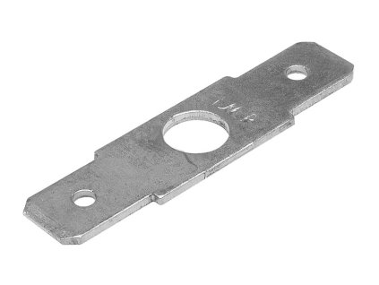 Nýtovací konektor 6,3mm - dvojitý rovný - 5 000 ks