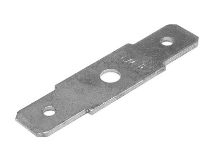 Nýtovací konektor 6,3mm - dvojitý rovný - 5 000 ks