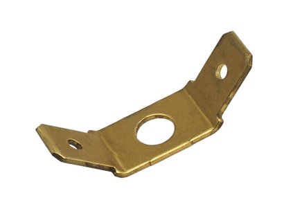 Nýtovací konektor 6,3mm - dvojitý 45° - 5 000 ks