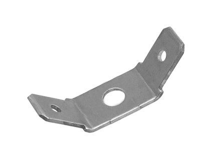 nýtovací konektor 6,3mm - dvojitý 45° - 5 000 ks