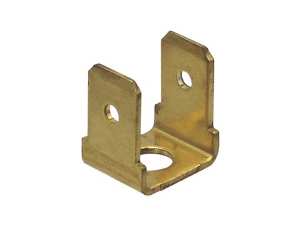 Nýtovací konektor 6,3mm - dvojitý 90° - 5 000 ks