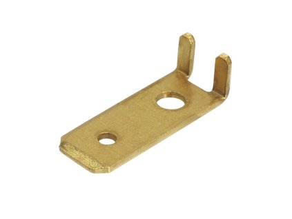 Letovací konektor 6,3mm - do tištěných obvodů - 5 000 ks