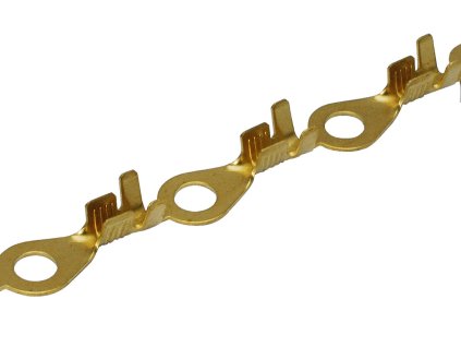 Kabelové oko Ø 5,2 / 8,7 mm - mosaz, vodič 05-1,5 mm / role 5.000 ks