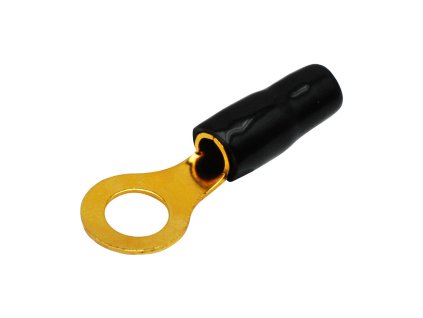 Oko pro 10 mm² kabel / 8,4 mm otvor / 15 mm šířka - černé