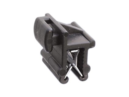 Příchytka stahovacího pásku na hranu / boční - kolmé vedení