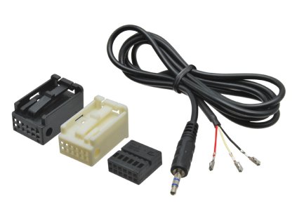 AUX audio vstup do MOST konektoru - univerální / Jack 3,5 mm samec