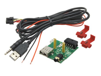 Adaptér pro USB konektor SsangYong Rexton (13->)