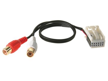 AUX vstup pro autorádia s MOST konektorem AUDI (06->) - CINCH