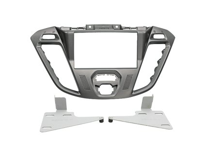 Rámeček 2DIN rádia Ford Transit Custom / Tourneo Custom - stříbrný