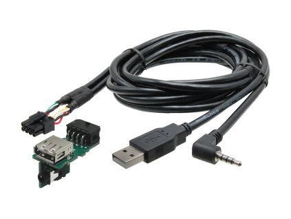 USB+JACK konektor Nissan Qashqai (14->)