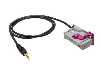 AUX audio vstup pro navigace Audi RNS-E - Jack 3,5 mm / samec