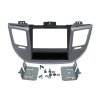 Rámeček autorádia 2DIN do Hyundai Tucson II. / stříbrno-černý