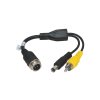 Adaptér 4pin (samec) / CINCH (video-samice) / DC