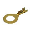 Kabelové oko Ø 8,2 / 14 mm z mosazi, vodič 0,5-1,5 mm