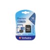 Paměťová karta Verbatim 16GB + adaptér SD