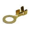 Kabelové oko Ø 8,2 / 13,7 mm z mosazi, vodič 3-6 mm