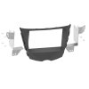Rámeček autorádia 2DIN do Hyundai Veloster - černý