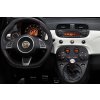 Instal.sada 2DIN rádia Fiat 500 - černá lesklá