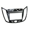 Rámeček 2DIN autorádia Ford C-max (10->) / Kuga II - černá lesklá