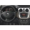 Rámeček 2DIN autorádia Dacia Lodgy - stříbrná