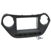 Rámeček autorádia 2DIN do Hyundai i10 - černý matný