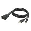 USB+JACK konektor Mitsubishi