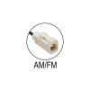 AM / FM vnitřní anténa na sklo - Fakra samice