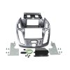 Rámeček 2DIN rádia Ford Transit Connect / Tourneo Connect - antracit lesklá